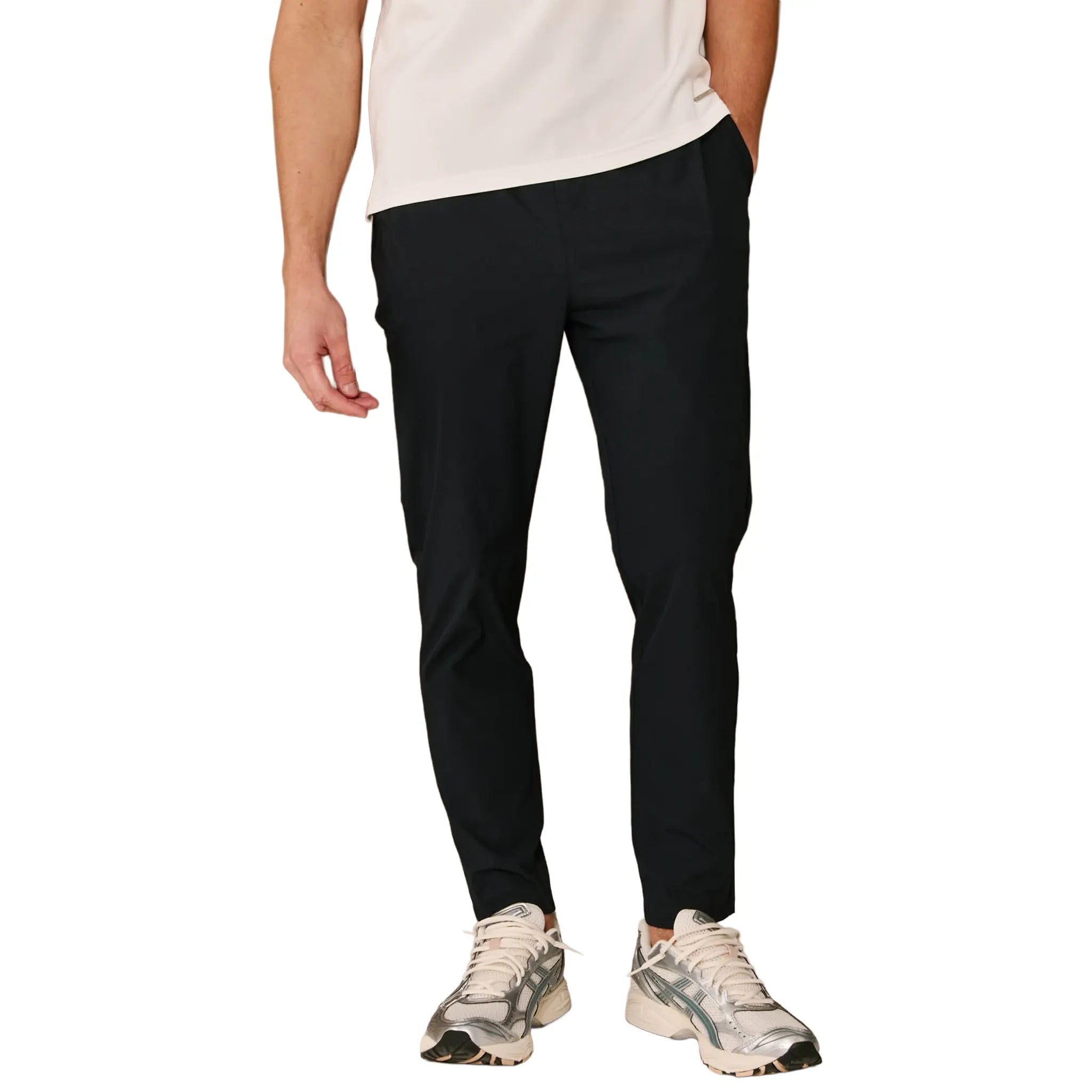 Front View of Belier Essential Navy Trousers BM795NVY